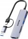 Unitek Hub 5w1 USB-A/C 5 Gbps z czytnikiem kart SD i micro SD 1