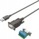 Kabel USB Unitek USB-A - RS-422 1.5 m Czarny (Y-108301-1.5M) 3