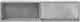 vidaXL Szafka RTV Beton Szary 100x31x25,5 cm Drewno klejone 6