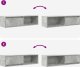 vidaXL Szafka RTV Beton Szary 100x31x25,5 cm Drewno klejone 9
