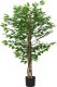 vidaXL Sztuczna roślina Ficus 788 liści 120 cm zielona 1