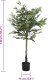 vidaXL Sztuczne drzewo Ficus 480 liści 130 cm zielone 5