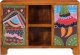 vidaXL Komoda Wielokolorowa 90x35x60 Drewno lite Akacja 4