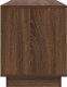 vidaXL Szafka RTV z oświetleniem LED Brązowy Dąb 100x41x50 cm 8