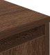 vidaXL Szafka RTV z oświetleniem LED Brązowy Dąb 100x41x50 cm 10