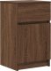 vidaXL Szafki nocne 2 szt. Brązowy dąb 39x35x65 cm Drewno klejone 5