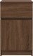 vidaXL Szafki nocne 2 szt. Brązowy dąb 39x35x65 cm Drewno klejone 7