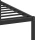 vidaXL Rama łóżka bez materaca dąb wędzony 193x203 cm Drewno klejone 10