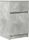 vidaXL Szafka nocna Beton Szary 39x35x65 cm Drewno klejone 2