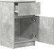 vidaXL Szafka nocna Beton Szary 39x35x65 cm Drewno klejone 5