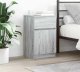 vidaXL Szafki nocne 2 szt. Szary Sonoma 39x35x65 cm Drewno klejone 1