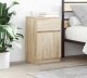 vidaXL Szafki nocne 2 szt. Dąb Sonoma 39x35x65 cm Drewno klejone 1