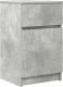 vidaXL Szafki nocne 2 szt. Beton Szary 39x35x65 cm Drewno klejone 5