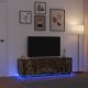 vidaXL Szafka RTV z oświetleniem LED Dąb wędzony 160,5x41x50 cm 1