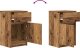 vidaXL Szafki nocne 2 szt. Stare drewno 39x35x65 cm Drewno klejone 10