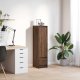 vidaXL Komoda Brązowy Dąb 29,5x34x119,5 cm Drewno klejone 1