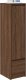 vidaXL Komoda Brązowy Dąb 29,5x34x119,5 cm Drewno klejone 4