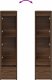 vidaXL Komoda Brązowy Dąb 29,5x34x119,5 cm Drewno klejone 9