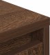 vidaXL Komoda Brązowy Dąb 29,5x34x119,5 cm Drewno klejone 10