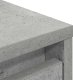 vidaXL Komoda betonowa szara 29,5x34x119,5 cm Drewno klejone 10