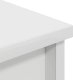vidaXL Komoda biała 37,5x35x180 cm Drewno klejone 9