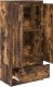 vidaXL Szafka z szufladą Dąb wędzony 55,5x34x119,5 cm Drewno klejone 5