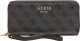 Guess, Vikky Zip Around, Textile Wallet, SWSG6995460, Black, For Women For Women 13