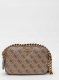 Guess, Dalma, Synthetic Leather, Camera Bag, Textile Crossbody Bag, Bronze, BW7425 VIN35, 20.32 x 7.62 x 13.97 cm, For Women For Women 5