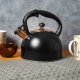 CZAJNIK STALOWY 2.5L INDUKCJA GAZ BRUNBESTE BB-2457 CZARNY ROSE GOLD 2