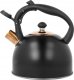 CZAJNIK STALOWY 2.5L INDUKCJA GAZ BRUNBESTE BB-2457 CZARNY ROSE GOLD 4