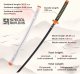 Miecz Katana Demon Slayer Shinobu Kocho's Drewniany JT10658W 2