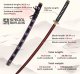 Roronoa Zoro Drewniany Miecz Katana 105cm Katany Japońskie Anime Cosplay miecz - Kitetsu/Shisui/Wado Ichimonji - 3 częściowy zestaw JT10000 3