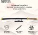 Miecz Katana Demon Slayer Zenitsu Agatsuma's Nichirin Drewniany JT10053 1