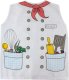 Chef's clothes, hats. 1