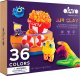Zestaw lekkiej ciastoliny 36 kolorów 70149 6