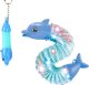 BRELOK ŚWIECĄCY DELFIN POP TUBE 12 SZTUK 1