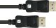 TECHLY DisplayPort 2.1 Audio/Video Cable M/M 4K 1m Black 5