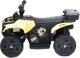 QUAD NA AKUMULATOR EXPLORER - PILOT, IMITACJA WYDECHU, MIĘKKIE KOŁA, SKÓRA/GTS1155 7