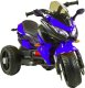 Duży Motor na akumulator dla dzieci 2 x 45 wat MOTO-L-4-NIEBIESKI 1