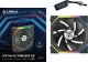 Wentylator Lian Li UNI FAN SL Wireless 120 Reverse Blade czarny (12RSL1W1B) 4