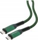 Kabel USB Patona USB-C - USB-C 0.5 m Zielony (PT1732) 1