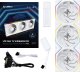 Wentylator Lian Li UNI FAN TL Wireless 120 Reverse Blade 3-pack biały (12RTL1W3W) 2