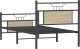 vidaXL vidaXL Łóżko bez materaca, dąb sonoma, 75x190 cm 8