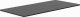 Blat biurka, czarna, 160x75x1,8 cm, laminowana p�yta wi�rowa, Powerton 2