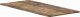 Blat biurka, rustykalny orzech, 160x75x1,8 cm, laminowana p�yta wi�rowa, Powerton 2