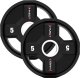 TPC SET ZESTAW TALERZY OLIMPIJSKICH POLIURETANOWYCH 2 x 2.5 - 25 KG CPU - 155KG HMS 7
