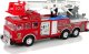 Zdalnie Sterowana Straż Pożarna Pedał Gazu Hamulec Pilot Dźwięk LEAN Toys 2