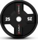 Talerze olimpijskie TPC25 z powłoką CPU HMS 25 kg 1
