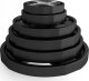 Talerze olimpijskie TPC15 z powłoką CPU HMS 15 kg 3
