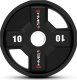 Talerze olimpijskie TPC10 z powłoką CPU HMS 10 kg 1